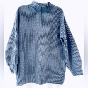 Light Blue Chunky Sweater